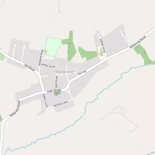 Map of Walgrave