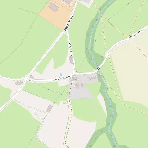 Map of Wallace