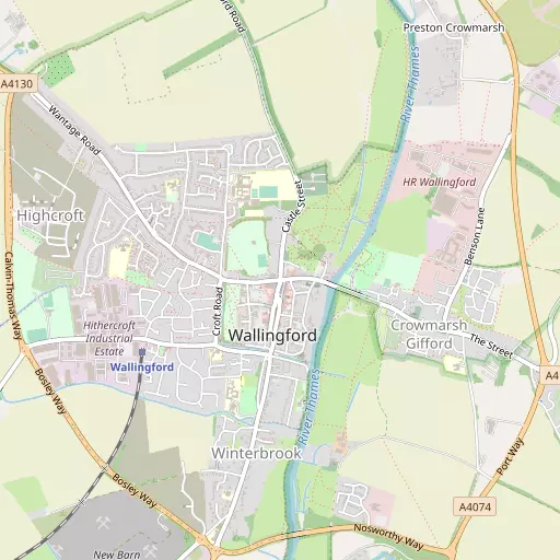 Map of Wallingford