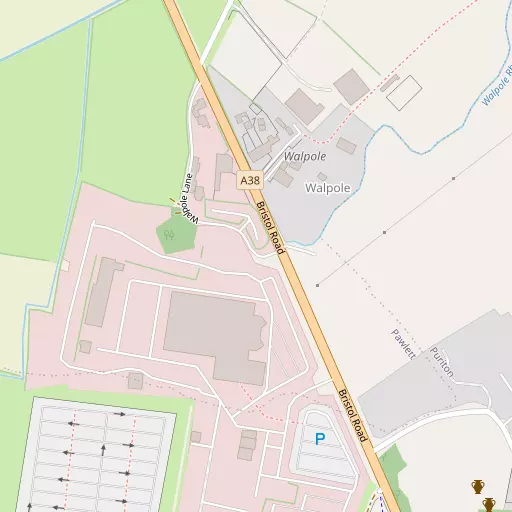 Map of Walpole