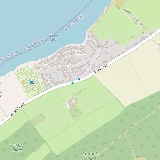 Map of Walton Bay