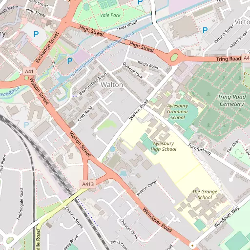 Map of Walton