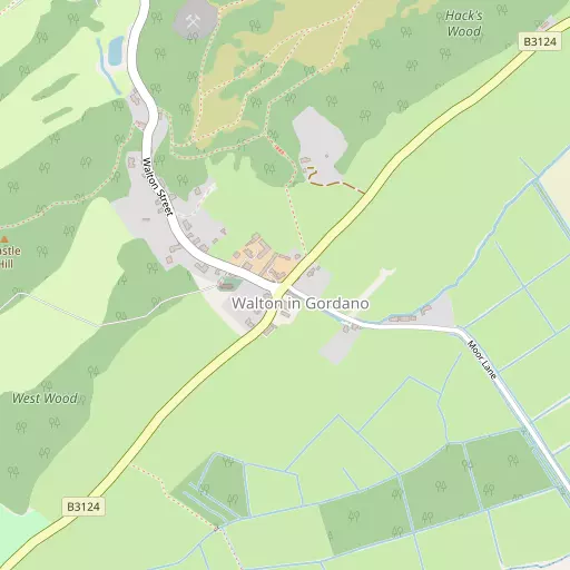 Map of Walton in Gordano