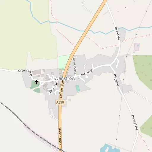 Map of Wanstrow