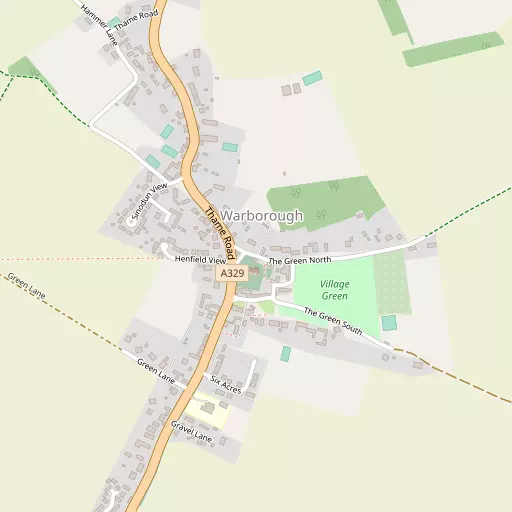 Map of Warborough