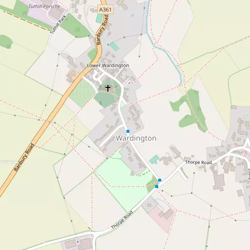 Map of Wardington