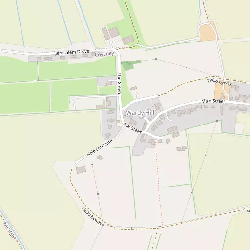 Map of Wardy Hill