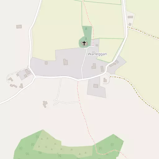 Map of Warleggan