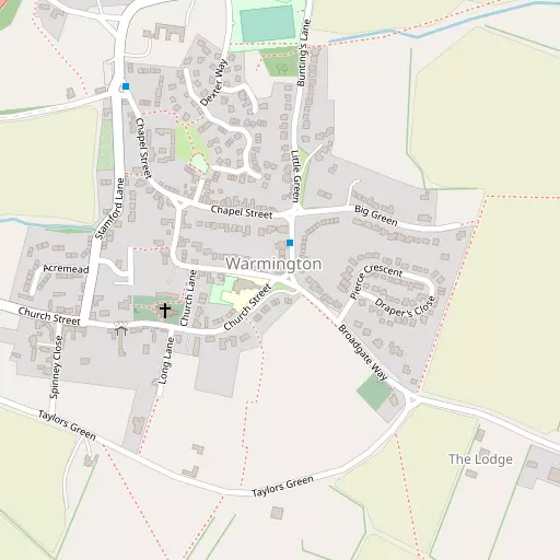 Map of Warmington