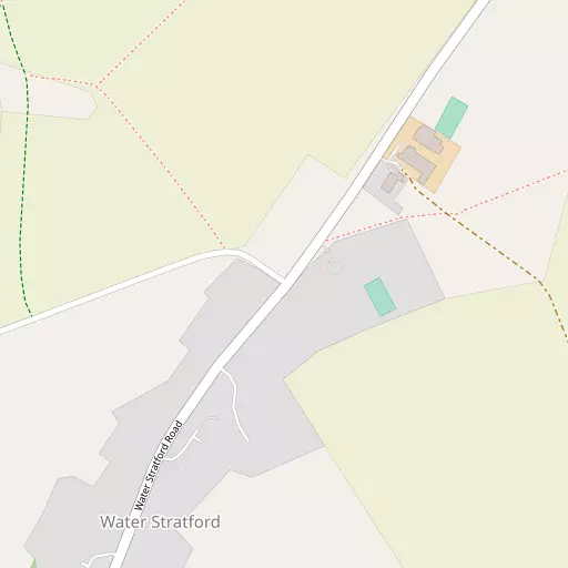 Map of Water Stratford