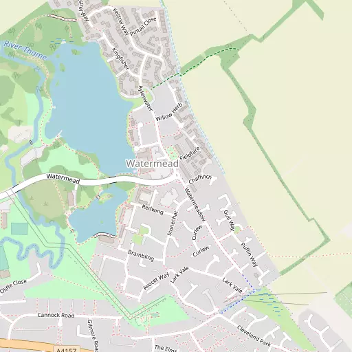 Map of Watermead