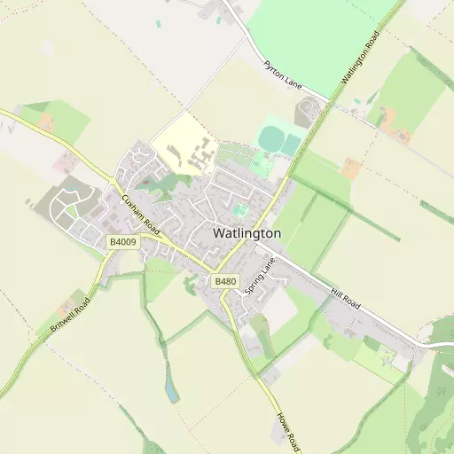 Map of Watlington