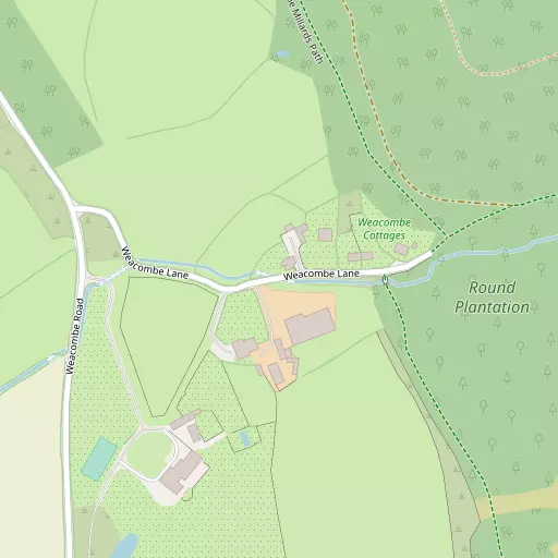 Map of Weacombe