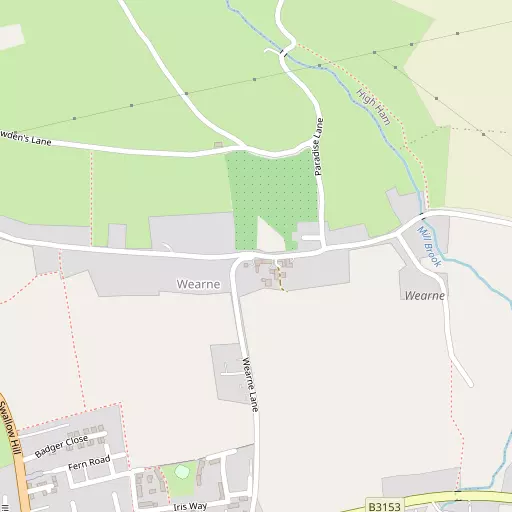 Map of Wearne