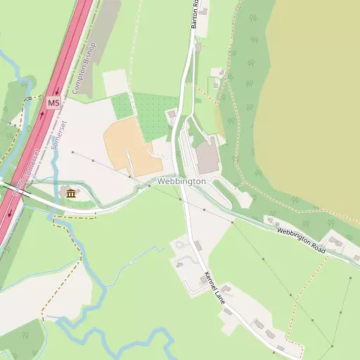 Map of Webbington