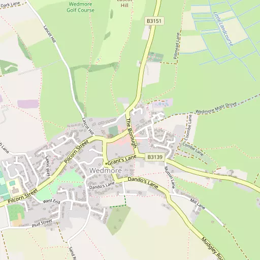 Map of Wedmore