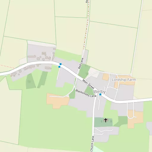 Map of Welby