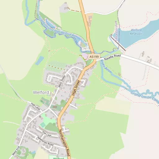 Map of Welford