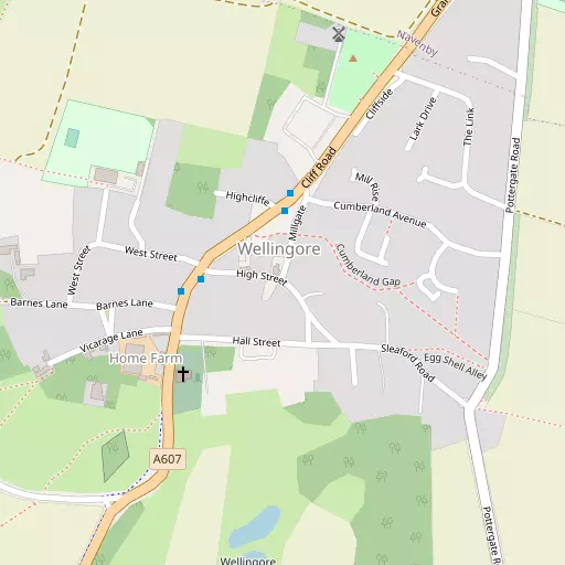 Map of Wellingore