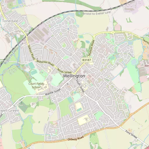 Map of Wellington