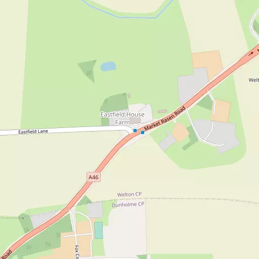 Map of Welton Hill