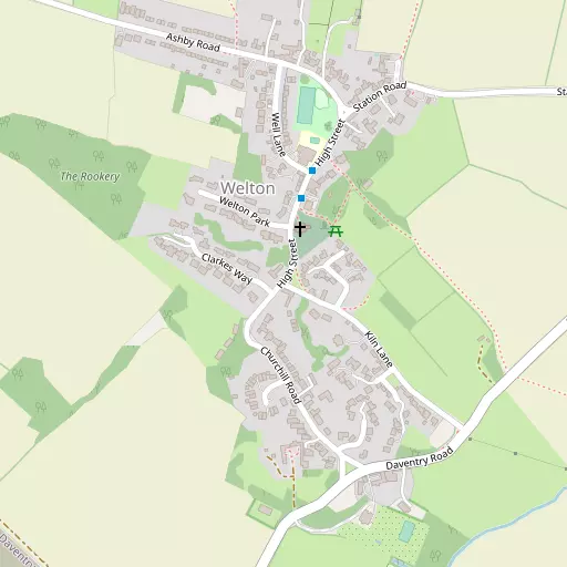 Map of Welton