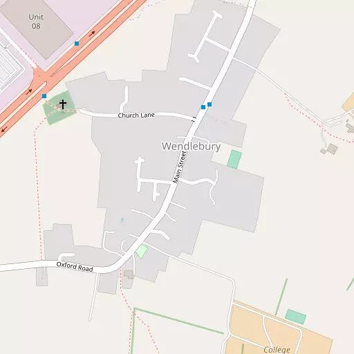Map of Wendlebury