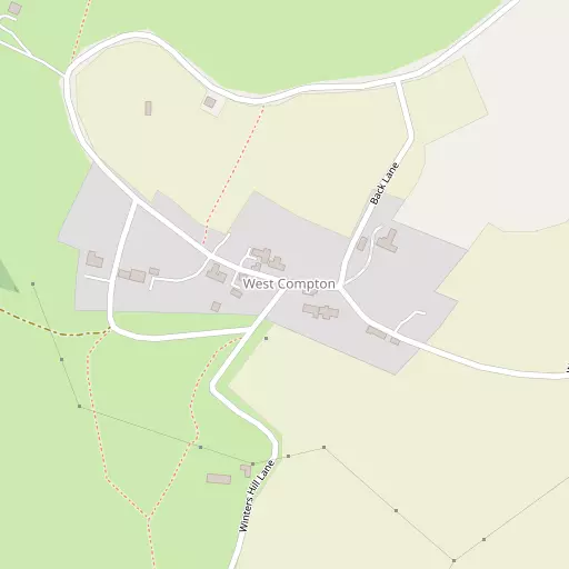 Map of West Compton