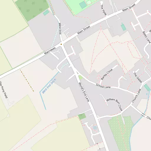 Map of West End
