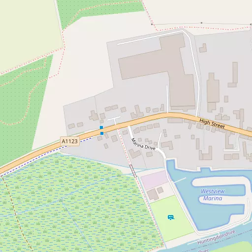 Map of West End