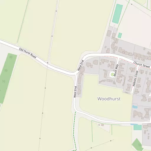 Map of West End