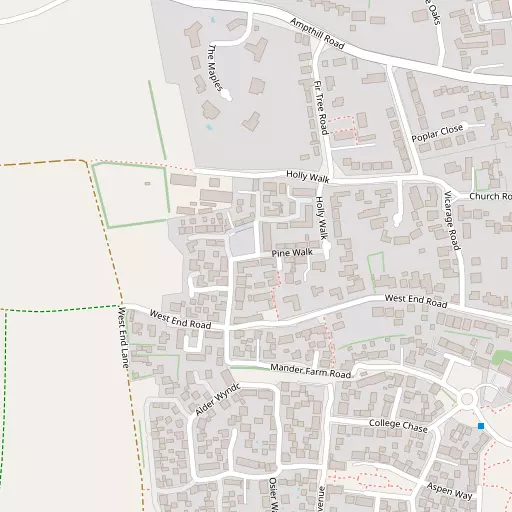 Map of West End