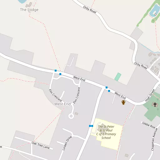 Map of West End