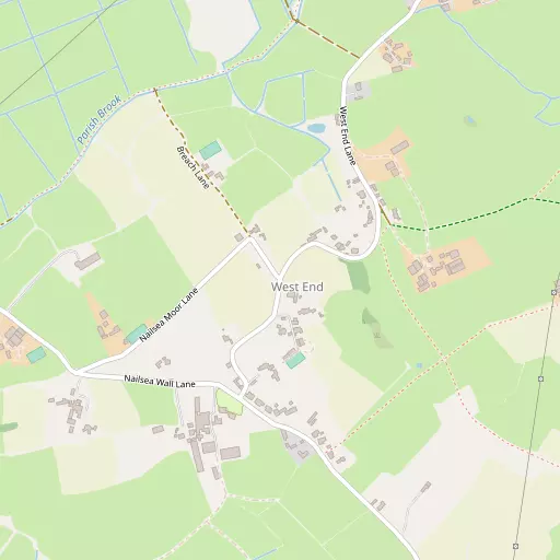 Map of West End