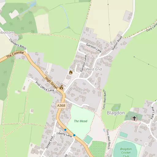 Map of West End