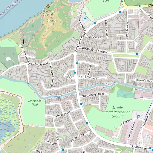 Map of West End