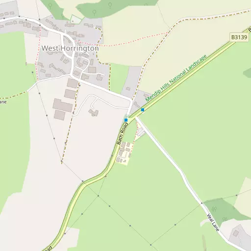 Map of West Horrington