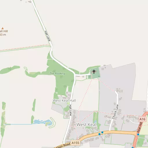 Map of West Keal