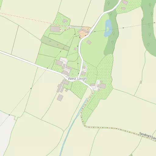 Map of West Leigh