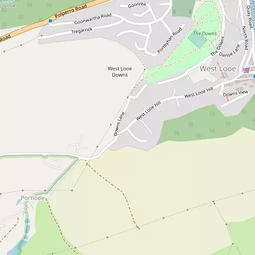 Map of West Looe