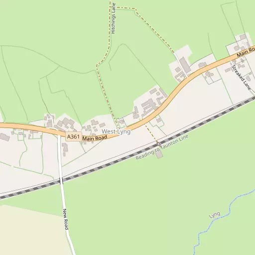 Map of West Lyng
