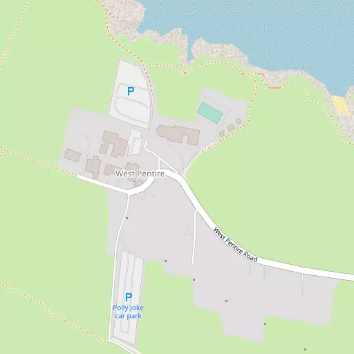 Map of West Pentire