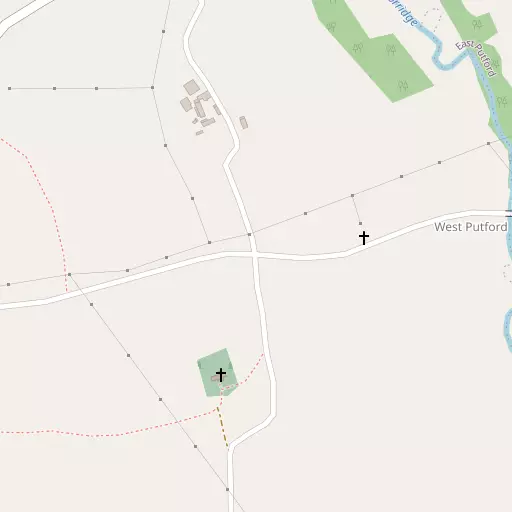 Map of West Putford