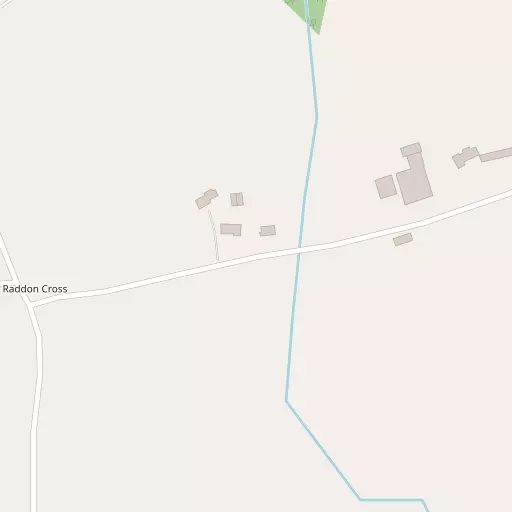 Map of West Raddon