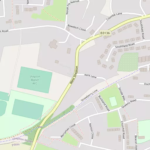 Map of West Shepton