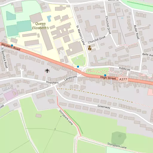 Map of West Town