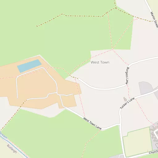 Map of West Town