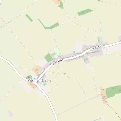 Map of West Wickham