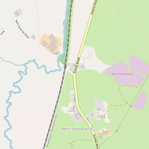 Map of West Woodlands
