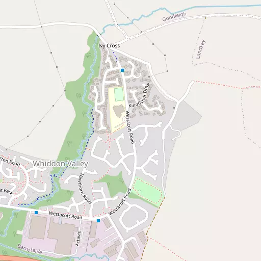 Map of Westacott
